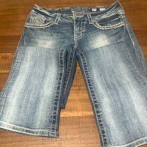 MissMe Jeans Boot, Size 27, Inseam 31, Style JE10728R
